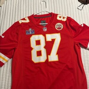 Travis Kelce Super Bowl 58 jersey NWT